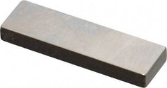 Mitutoyo - 0.133" Rectangular Steel Gage Block - Accuracy Grade 0, Includes Certificate of Inspection - Industrial Tool & Supply