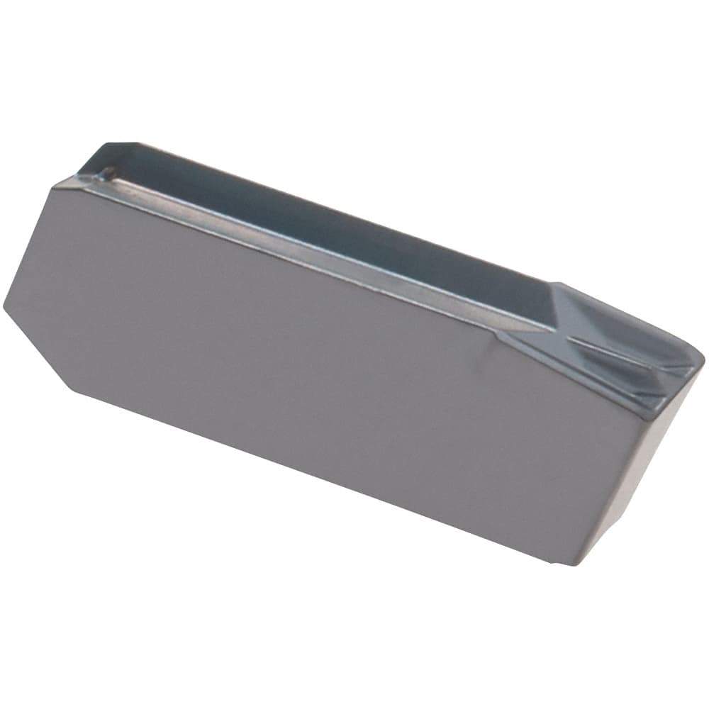 Iscar - 34GIM Grade IC908, 3mm Cutting Width Carbide Grooving Insert - Right Hand, 0.25mm Corner Radius, TiAlN Finish - Industrial Tool & Supply