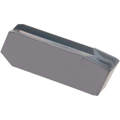 Iscar - 34GIM Grade IC908, 3mm Cutting Width Carbide Grooving Insert - Right Hand, 0.25mm Corner Radius, TiAlN Finish - Industrial Tool & Supply