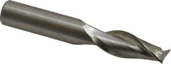 Onsrud - 1/2" Cutting Diam x 1-1/4" Length of Cut, 2 Flute, Upcut Spiral Router Bit - Uncoated, Right Hand Cut, High Speed Steel, 3-1/4" OAL x 1/2" Shank Diam, Double Edge, 19 to 32° Helix Angle - Industrial Tool & Supply
