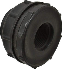 NIBCO - 1" Polypropylene Plastic Pipe Tank Adapter - Schedule 80, Tank x FPT End Connections - Industrial Tool & Supply