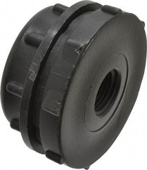 NIBCO - 1/2" Polypropylene Plastic Pipe Tank Adapter - Schedule 80, Tank x FPT End Connections - Industrial Tool & Supply