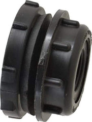 NIBCO - 3/4" Polypropylene Plastic Pipe Tank Adapter - Schedule 80, Tank x FPT End Connections - Industrial Tool & Supply