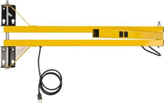 TPI - 60" Long, Steel Task & Machine Light Mounting Arm - Yellow, For Use with Dock Lights - Industrial Tool & Supply
