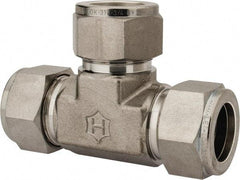 Ham-Let - 3/4" OD, Grade 316Stainless Steel Union Tee - Comp x Comp x Comp Ends - Industrial Tool & Supply
