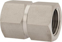 Ham-Let - 1/2" Grade 316 Stainless Steel Pipe Hex Coupling - FNPT x FNPT End Connections, 4,600 psi - Industrial Tool & Supply