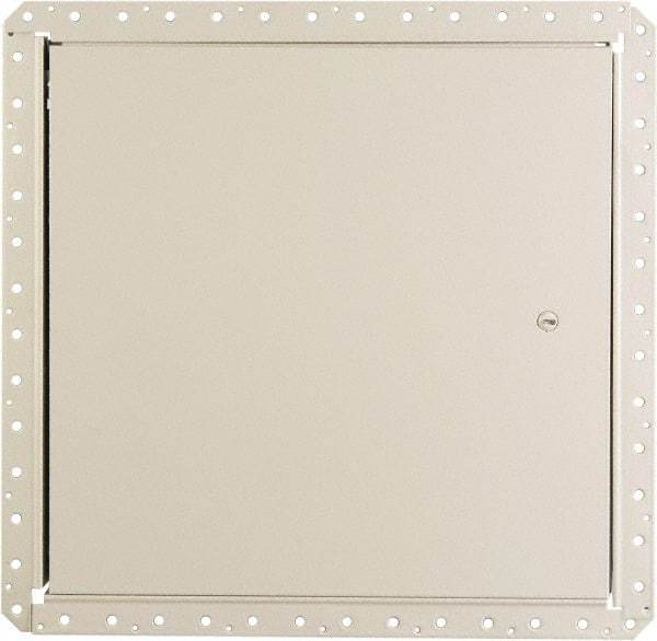 Karp - 20" Wide x 20" High, Steel Flush Access Door for Drywall - 18" Opening Width, 18" Opening Height - Industrial Tool & Supply