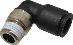 Legris - 3/8" Outside Diam, 1/4 BSPT, Nylon Push-to-Connect Tube Male Elbow - 290 Max psi, Tube to Male BSPT Connection, Buna Nitrile O-Ring - Industrial Tool & Supply
