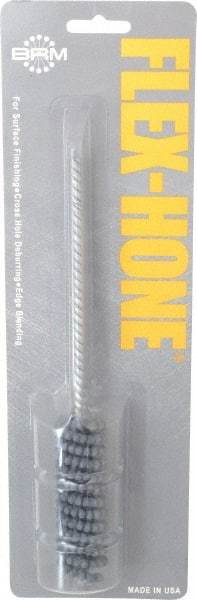 Brush Research Mfg. - 7/8" Bore Diam, 320 Grit, Silicon Carbide Flexible Hone - Extra Fine, 8" OAL - Industrial Tool & Supply