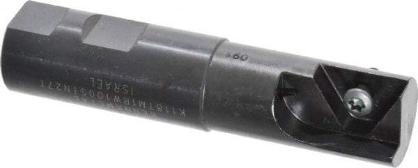 Kennametal - 1.18" Cut Diam, 2.03" Max Depth of Cut, 1" Shank Diam, Internal/External Indexable Thread Mill - Insert Style STN 27, 1.06" Insert Size, 1 Insert, Toolholder Style K118, 4.38" OAL - Industrial Tool & Supply