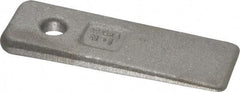 Gibraltar - 3" OAL, Carbon Steel Clamp Wedge - 1" Wide, 1/4" at Thick End, Class CA Grade - Industrial Tool & Supply