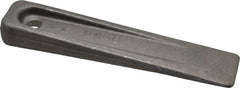 Gibraltar - 6" OAL, Carbon Steel Clamp Wedge - 1-1/4" Wide, 3/4" at Thick End, Class CA Grade - Industrial Tool & Supply