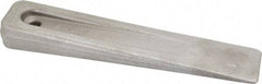 Gibraltar - 8" OAL, Carbon Steel Clamp Wedge - 1-5/8" Wide, 1" at Thick End, Class CA Grade - Industrial Tool & Supply