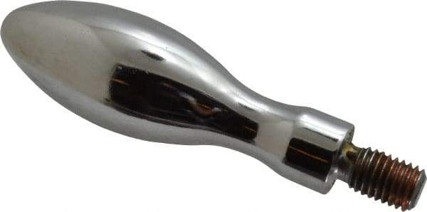 Gibraltar - M12x1.75 Threaded Stem, Fixed Handwheel & Machine Handle - Steel Bulb Shape Handle, Steel Stem - Industrial Tool & Supply