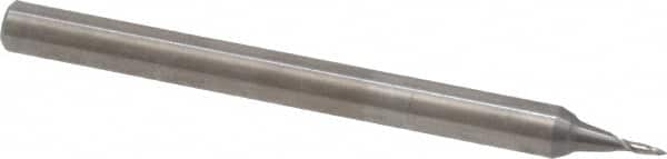 Magafor - 0.7mm Body Diam, 90°, 1-1/2" OAL, Solid Carbide Spotting Drill - Industrial Tool & Supply