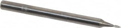 Magafor - 0.8mm Body Diam, 90°, 1-1/2" OAL, Solid Carbide Spotting Drill - Industrial Tool & Supply