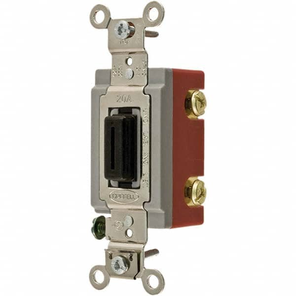 Hubbell Wiring Device-Kellems - Key Switches Switch Type: 6 Tumbler Switch Sequence: On-Off - Industrial Tool & Supply