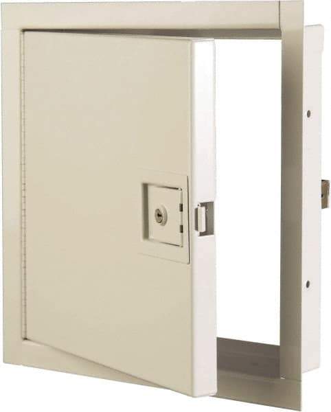 Karp - 14" Wide x 14" High, Steel Non Insulated Fire Rated Access Door - 12" Opening Width, 12" Opening Height - Industrial Tool & Supply