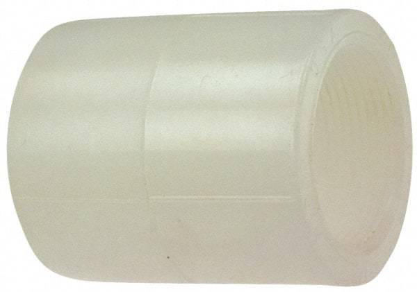 NIBCO - 1/2" Polypropylene Plastic Pipe Adapter Coupling - Schedule 80, S x FPT End Connections - Industrial Tool & Supply