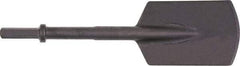 Ingersoll-Rand - 5-1/2" Head Width, 16" OAL, 0.7" Shank Diam, Spade Chisel - Hex Drive, Hex Shank, Steel - Industrial Tool & Supply