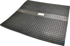Mason Ind. - 18" Long x 18" Wide x 5/16" Thick, Nitrile, Machinery Leveling Pad & Mat - Blue - Industrial Tool & Supply