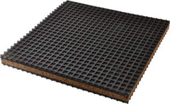 Mason Ind. - 12" Long x 12" Wide x 1" Thick, Neoprene ans Cork, Machinery Leveling Pad & Mat - Industrial Tool & Supply