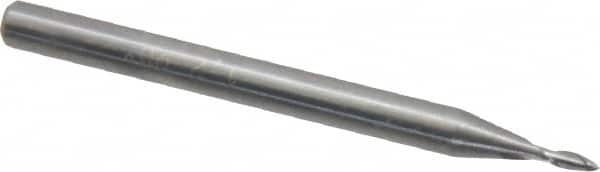 Magafor - 1.2mm Body Diam, 90°, 1-1/2" OAL, Solid Carbide Spotting Drill - Industrial Tool & Supply