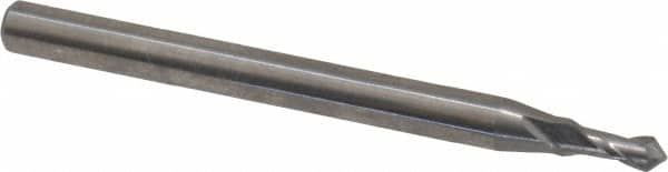Magafor - 2mm Body Diam, 90°, 1-1/2" OAL, Solid Carbide Spotting Drill - Industrial Tool & Supply