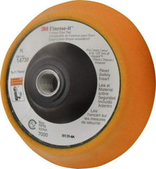 3M - 5" Diam Hook & Loop Disc Backing Pad - Soft Density, 7,000 RPM - Industrial Tool & Supply