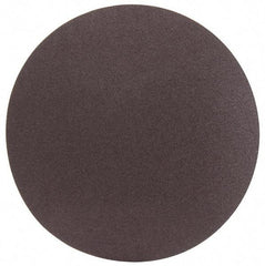 Norton - 24" Diam, 50 Grit Aluminum Oxide Adhesive PSA Disc - Coarse Grade, Brown, X Weighted Backing, Flexible - Industrial Tool & Supply