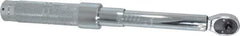 Proto - 1/4" Drive Micrometer Type Ratchet Head Torque Wrench - 40 In/Lb to 200 In/Lb Torque, 11-7/8" OAL, 0.11 N/m Graduation, Ratchet Head - Industrial Tool & Supply