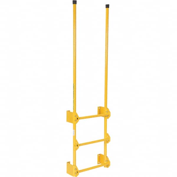 Vestil - 77-1/2" High 300 Lb Capacity 3 Step Fixed Ladder - Industrial Tool & Supply