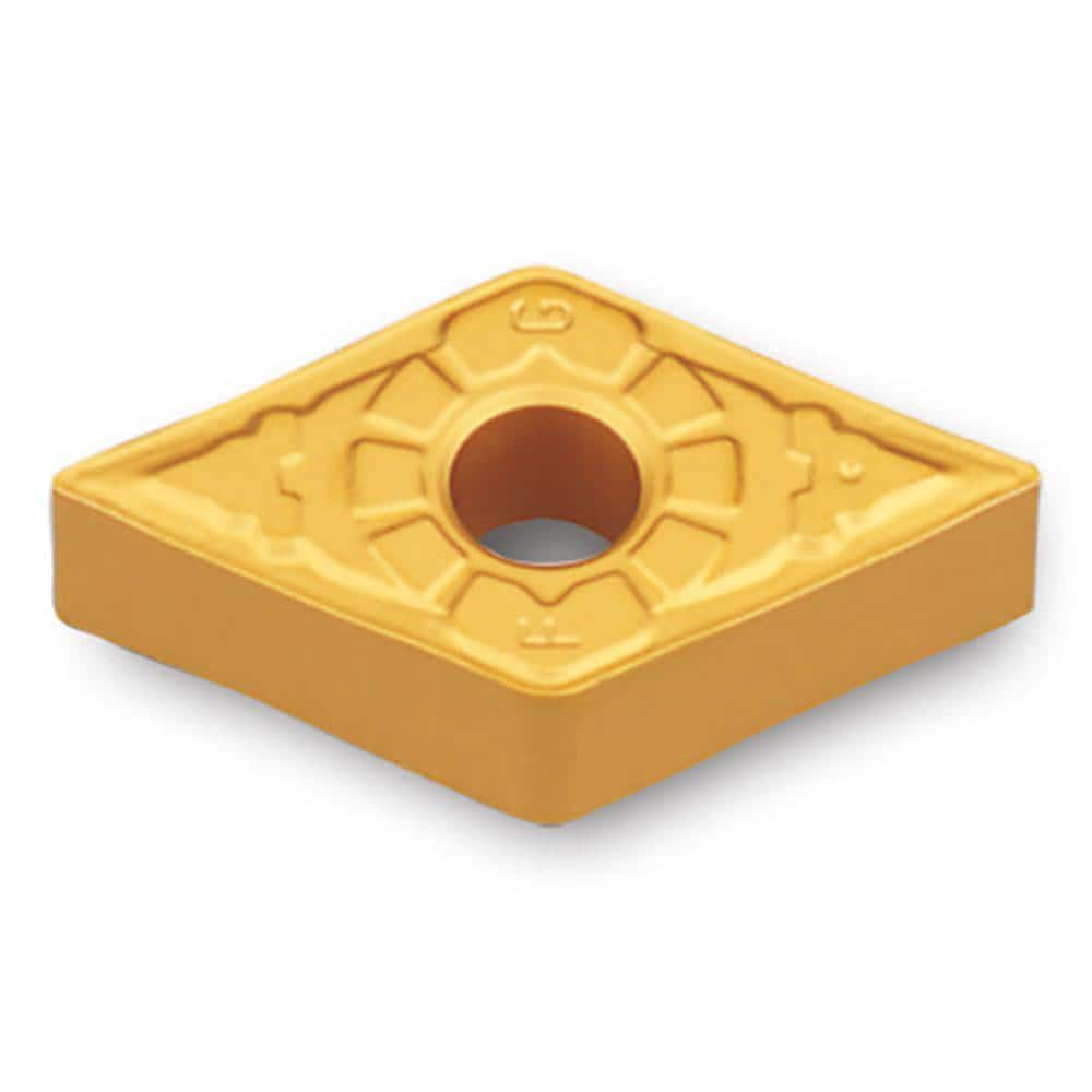 Turning Insert:  DNMG431FG TT5100,  Solid Carbide TiCN, Al2O3 & TiN Finish,  Neutral,  0.6100″ Long,  1/2″ Inscribed Circle,  0.0160″ Corner Radius,  55.0 &deg N/A Diamond,  Series  DNMG