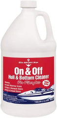 CRC - Water-Based Solution Hull and Bottom Cleaner - 1 Gallon Bottle, 32° F Freezing Point - Industrial Tool & Supply