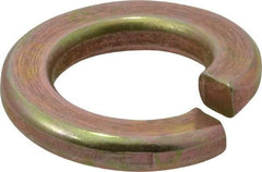 Value Collection - 1/2", 1/8" Thick Split Lock Washer - Grade 8 Alloy Steel, Zinc-Plated Finish, 0.502" Min ID, 0.512" Max ID, 0.779" Min OD, 0.869" Max OD - Industrial Tool & Supply