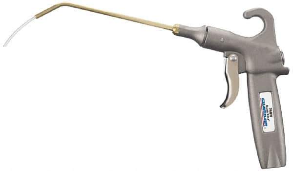Guardair - 120 Max psi Safety Flexible Extension Tube Pistol Grip Blow Gun - 1/4 NPT, 12" Tube Length, Aluminum - Industrial Tool & Supply