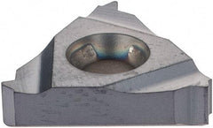 Iscar - 16ER External Right Hand 16 UNJ Laydown Threading Insert - Grade IC908, TiAlN Coated Carbide, 9.53mm Inscribed Circle - Industrial Tool & Supply