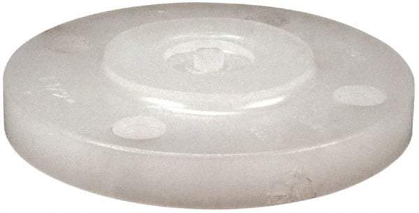 NIBCO - 1" Pipe, 4-1/2" OD, Polypropylene Blind Pipe Flange - Schedule 80, Natural - Industrial Tool & Supply