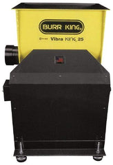 Burr King - 3/4 hp, Wet/Dry Operation Vibratory Tumbler - Flow Through Drain - Industrial Tool & Supply