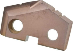 Allied Machine and Engineering - 1-1/32" Diam x 3/16" Thick, Seat Code 2, 132° Included Angle Spade Drill Insert - AM200 Coated, Cobalt, Grade Super Cobalt, Series GEN2 T-A - Industrial Tool & Supply