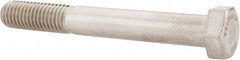 Value Collection - 1/2-13 UNC, 4" Length Under Head Hex Head Cap Screw - Partially Threaded, Grade 316 Stainless Steel, Uncoated, 3/4" Hex - Industrial Tool & Supply