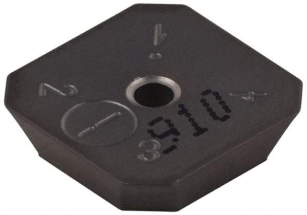 Iscar - SEKN42 42 Grade IC910 Carbide Milling Insert - AlTiN Finish, 0.1252" Thick, 1/2" Inscribed Circle - Industrial Tool & Supply