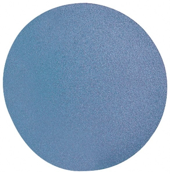 Merit Abrasives - 12" Diam, 36 Grit Zirconia Alumina PSA Disc - Industrial Tool & Supply
