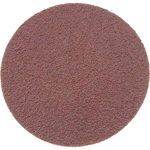 Merit Abrasives - 2" Disc Diam, 80 Grit, Aluminum Oxide Quick Change Disc - Type P Attaching System, Coated, Medium Grade, 30,000 RPM, R801 Series - Industrial Tool & Supply