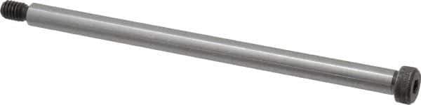 Value Collection - 3/8" Shoulder Diam x 6" Shoulder Length, 5/16-18 UNC, Hex Socket Shoulder Screw - 4140 Alloy Steel, Uncoated, 1/4" Head Height x 9/16" Head Diam - Industrial Tool & Supply