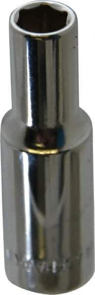 Blackhawk by Proto - 3/8" Drive, Deep Hand Socket - 6 Points, 2-7/64" OAL, Chrome Finish - Industrial Tool & Supply