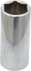 Blackhawk by Proto - 3/8" Drive, Deep Hand Socket - 6 Points, 2-13/64" OAL, Chrome Finish - Industrial Tool & Supply