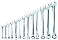 STANLEY® 13 Piece Full Polish Combination Wrench Set – 12 Point - Industrial Tool & Supply