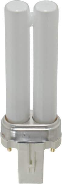 Philips - 5 Watt Fluorescent Commercial/Industrial 2 Pin Lamp - 2,700°K Color Temp, 250 Lumens, PLS, 10,000 hr Avg Life - Industrial Tool & Supply