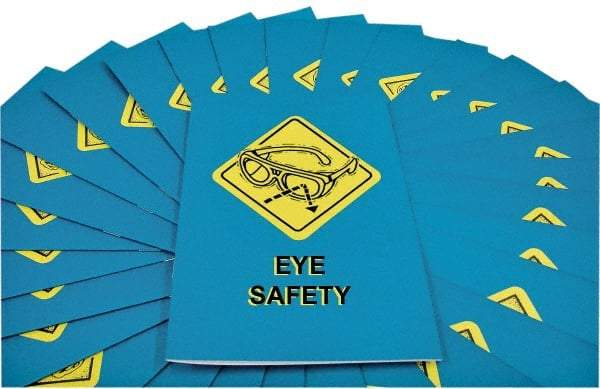 Marcom - Eye Safety Training Booklet - English, Safety Meeting Series - Industrial Tool & Supply